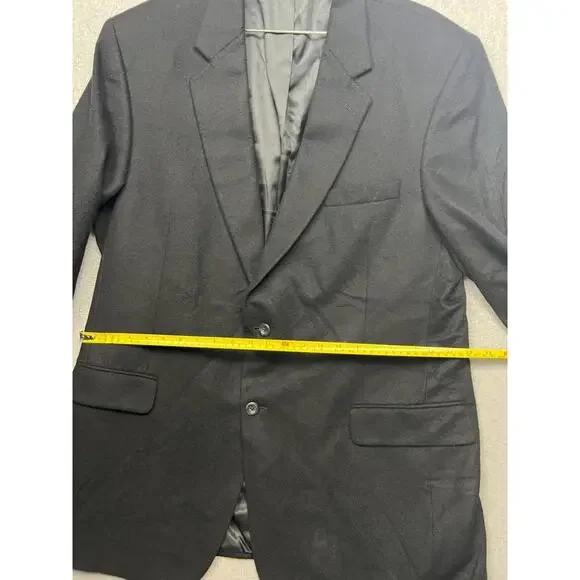Jos A Bank 100% Cashmere Blazer Jacket Mens 46L Gordon Classic Formal
